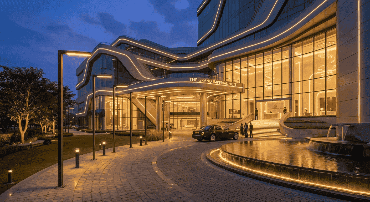 Smart Street Lighting — Energy-Efficient LED Pathway & Street Lights
