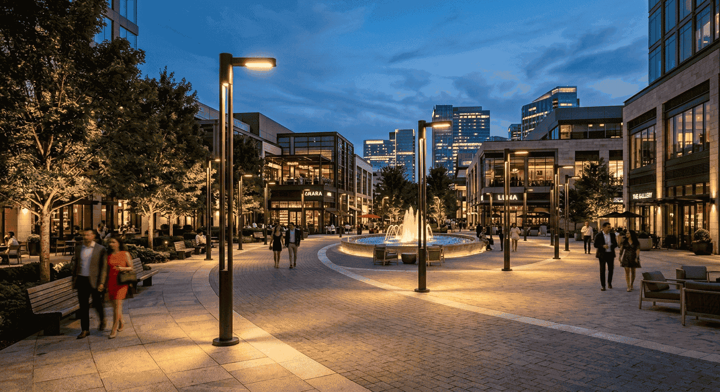 Modern Street Poles — Contemporary LED Pole Lighting for Roads & Highways